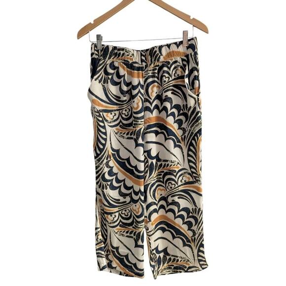 NWT Philosophy Women's Petite Medium Printed Wide Leg Pull-On Pants T - Picture 1 of 7